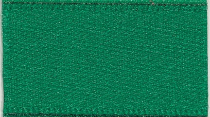 Berisford Hunter Green Double Faced Satin Ribbon 35mm